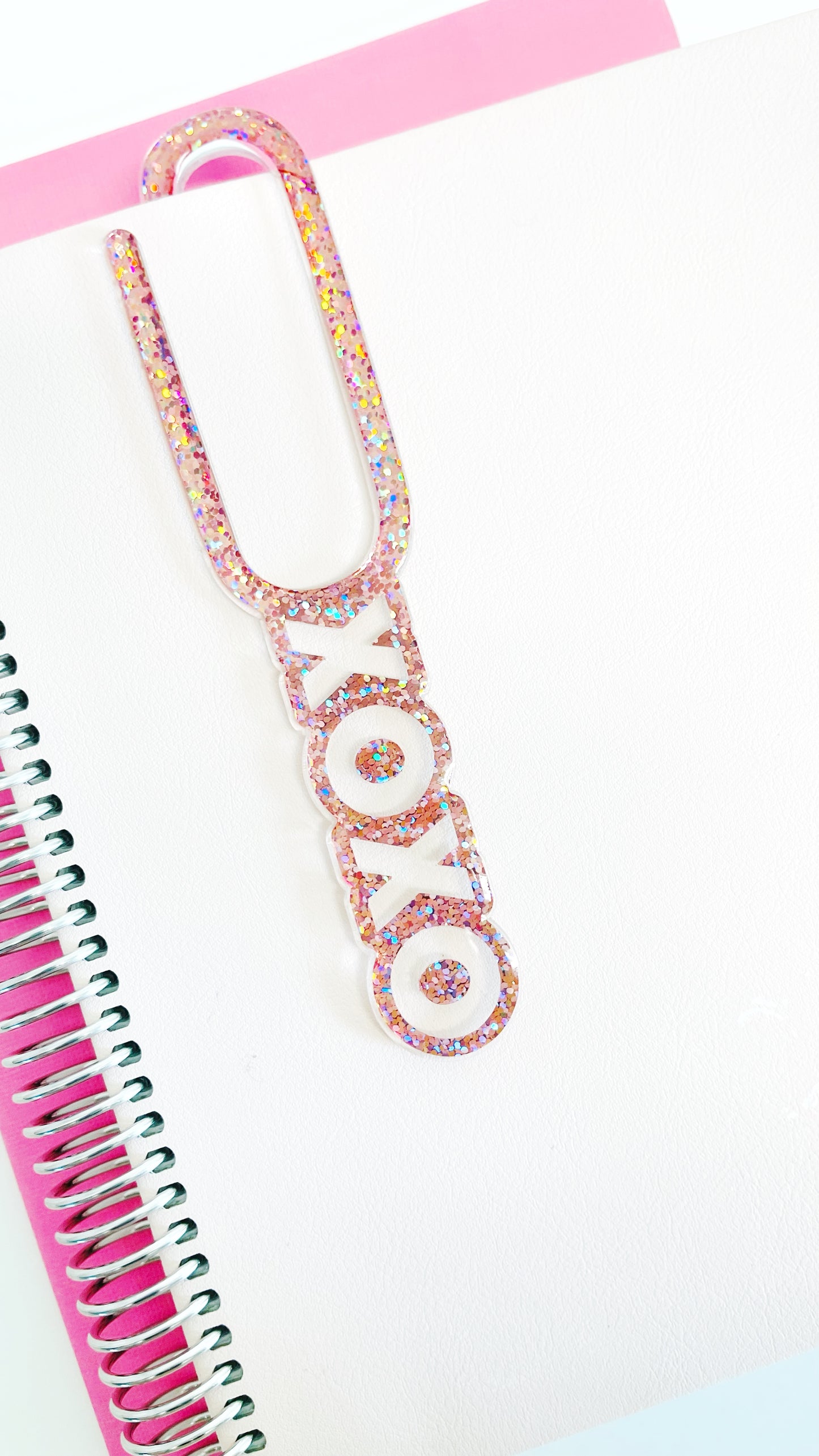 XOXO UV Resin Bookmark