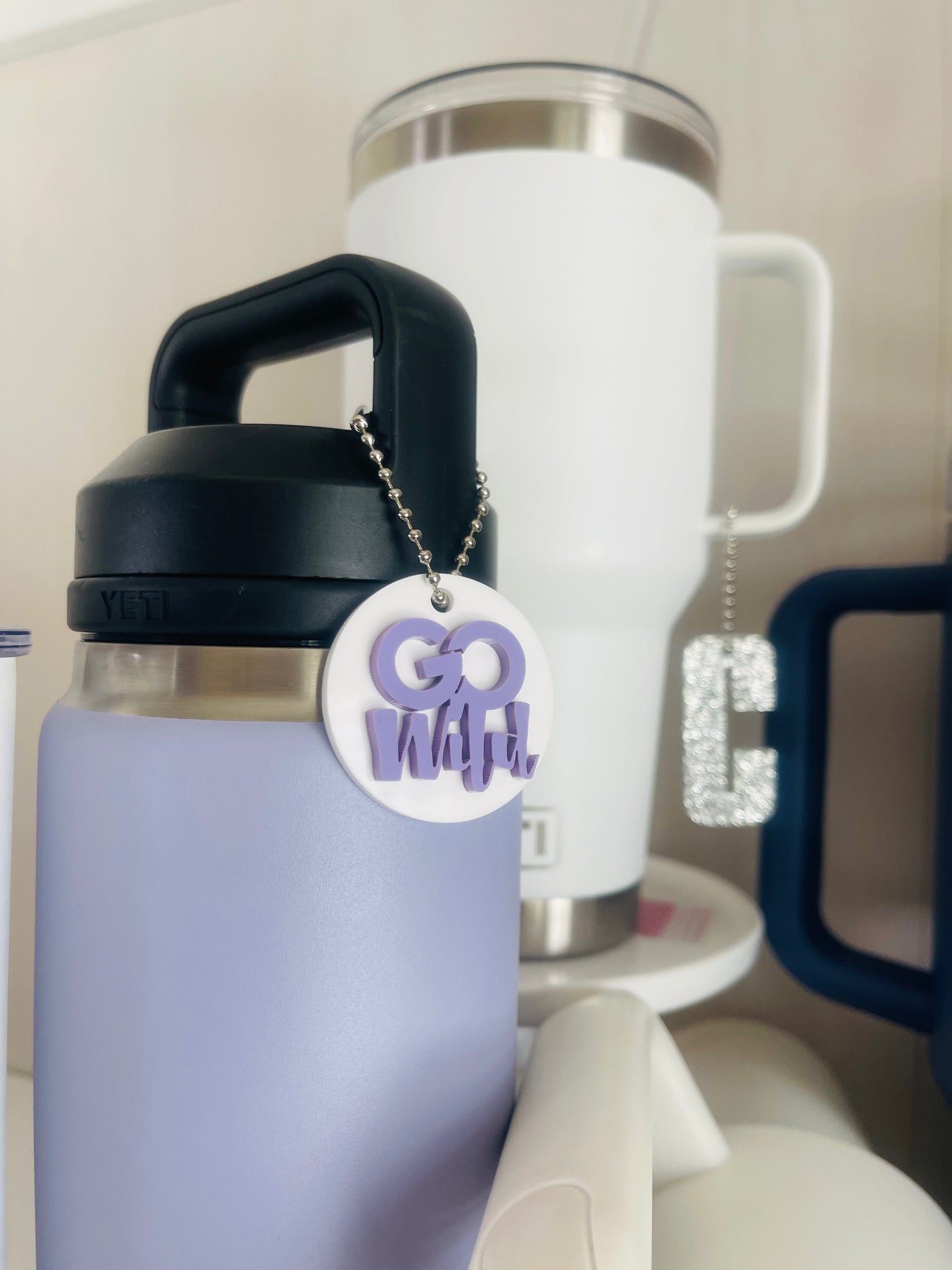 Go Wild:  Tumbler Charm