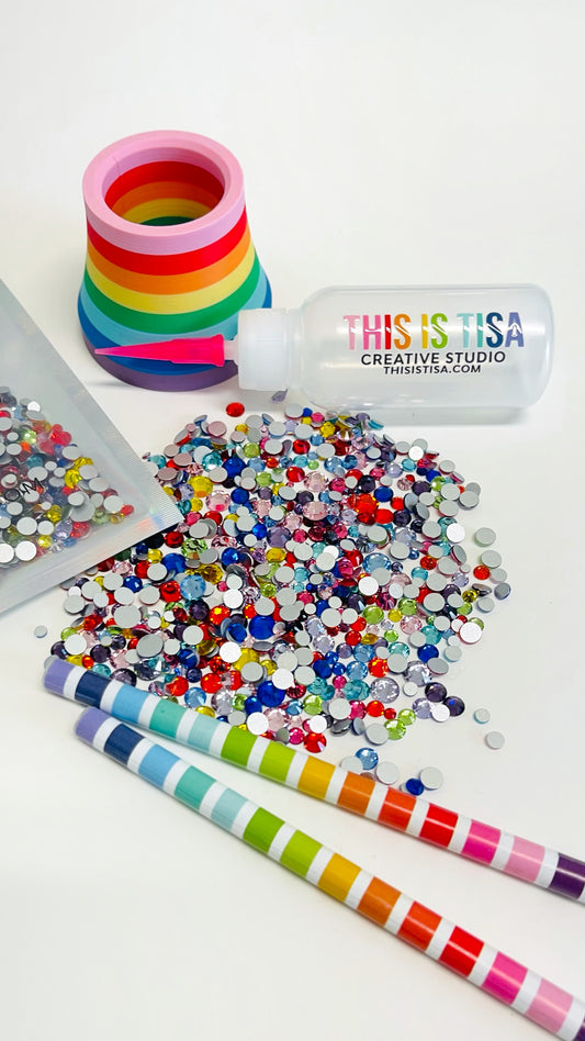 Glass Rhinestone Mix - Pantone