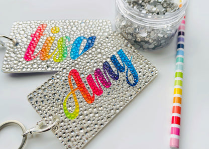 Personalized Acrylic Badge Bling Kit!